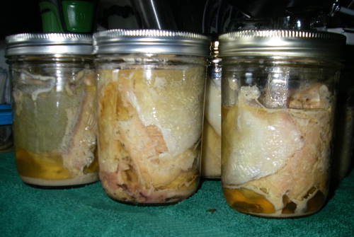 home-canned salmon