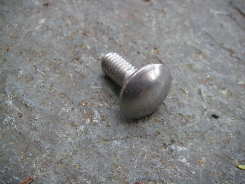 "See a carriage bolt, pick it up, all day long you'll . . . Okay, it's not as catchy, but you get the picture . . . (Photo: Mark Zeiger).