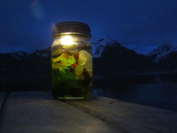 Solar light jar