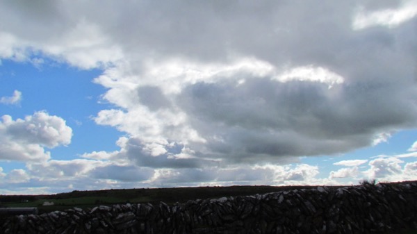 Burren sky, Ireland