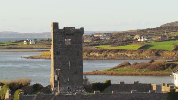 castle on Galway Bay