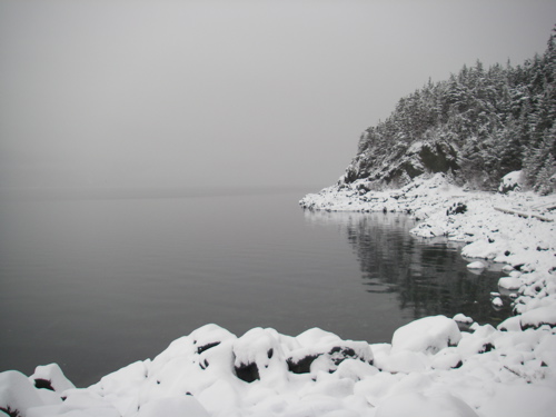 south point in snow